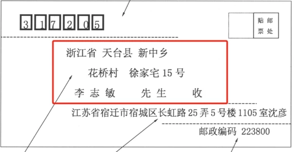 英国手机号giffgaff的申请、激活过程 - 11 ems address example 2