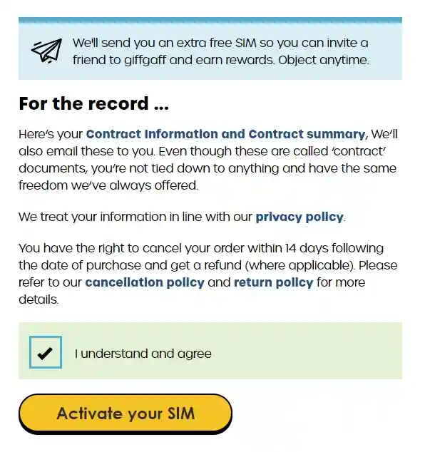 英国手机号giffgaff的申请、激活过程 - 12 giffgaff activate sim